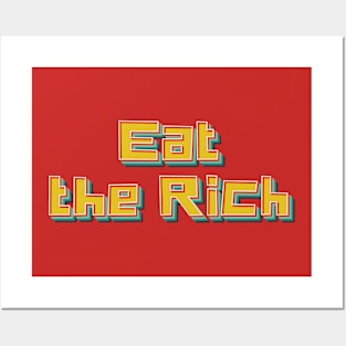 Eat The Rich Posters and Art